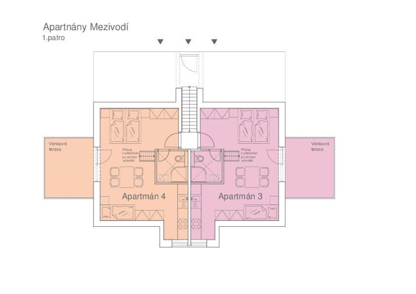 Apartmany Mezivodi Kycera Экстерьер фото